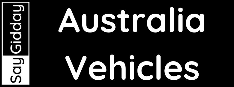 Say Gidday Australia Vehicles