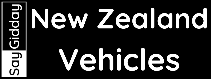 Say Gidday New Zealand Vehicles