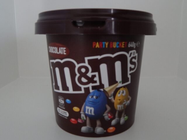 M&M’s Plastic Bucket